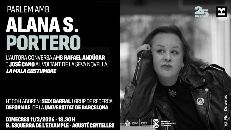 Cartel charla Barcelona 11 marzo 2026